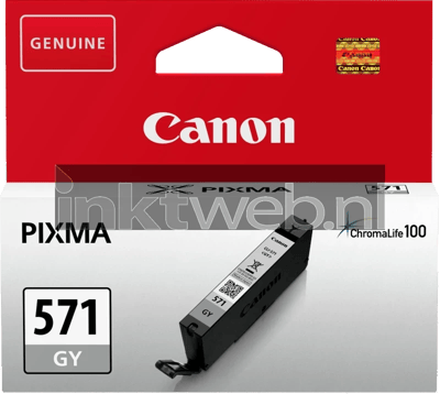 Canon CLI-571GY inktcartridge grijs (origineel)