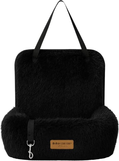 Honden Autostoel - Reismand Hond - Veilig Reizen - Met Veiligheidsharnas - 60x60x65 cm - Zwart
