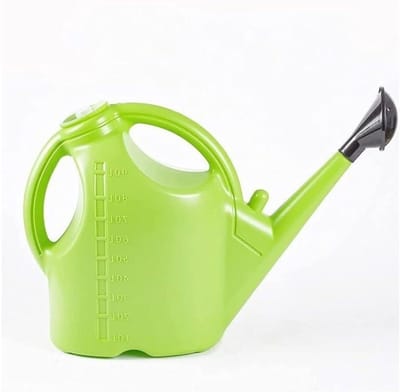 Gieter Kunststof - Waterplanten Bak - Planten Water Geven - Ergonomische Handgreep - 10 L Capaciteit - Groen
