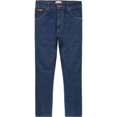 Wrangler Texas Medium Stretch Darkstone Heren Jeans - Spijkerbroek voor Mannen - Donkerblauw - Maat 42/32