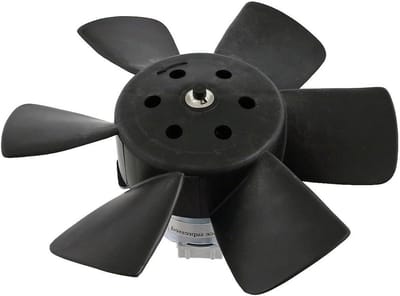 Radiateurventilator - Koelventilator Motor - Motor Koelen - 100 Watt Vermogen - 6 Volt - Zwart