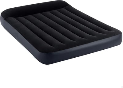 Opblaasbaar Tweepersoons Luchtbed met Ingebouwde Pomp - Comfortabel en Stevig