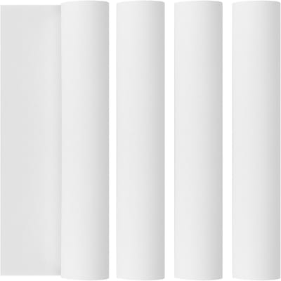 4 rollen tekenpapier 30cm x 15m - Wit schilderpapier voor easel en tekeningen - Perfect voor kunstenaars en creatieve projecten