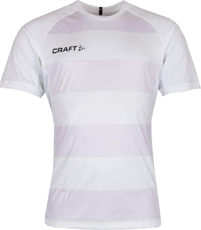 Craft Progress Graphic SS Shirt Heren Sportshirt - Maat XL  - Mannen - wit/grijs