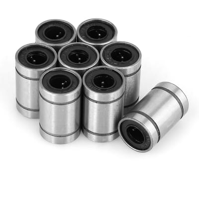 8 stuks LM6UU 6mm Lineaire Beweging Kogellager Bus voor 3D Printer CNC Onderdelen