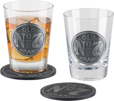 Jack Daniel's Old No.7 Dubbele Old Fashioned Set