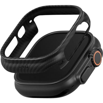 Coque UNIQ Keva Verge pour Apple Watch Ultra / Ultra 2 / Ultra 3 49mm Noir