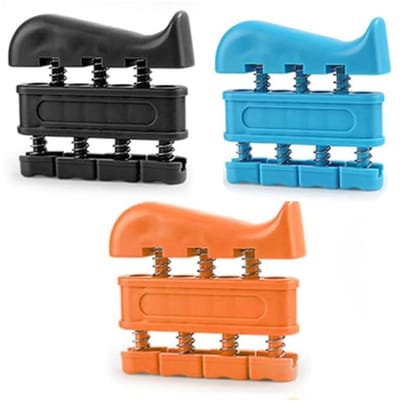 Allecto - Finger Trainer - 3-Piece Handversterker - Voor Muzikanten en Klimmers - Verbeter Grip en Kracht - Handtraining in 3 Kleuren - Geschikt vo...