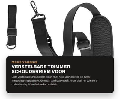 Dailygoods - Verstelbare Trimmer Schouderriem voor Tuingereedschap