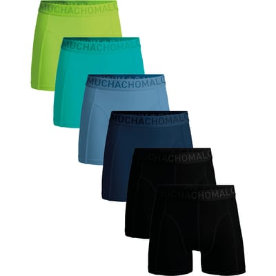 Muchachomalo Heren Boxershorts – 6 Pack – Microfiber – Sneldrogend – Heren Ondergoed – Sport Ondergoed – Onderbroeken Heren