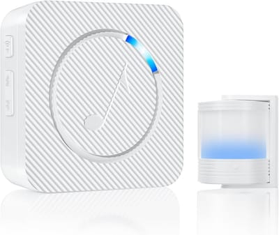 Draadloze Bewegingsdetector Alarm Bel voor Binnen en Buiten - PIR Infrarood Beveiliging