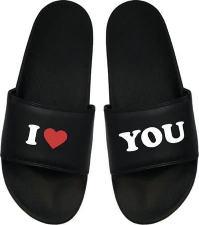 Cadeau Sint - Cadeau Kerst - Cadeau Valentijn - Cadeau Valentijnsdag - Valentijn - Badslipper I Love You 46