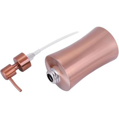 304 Roestvrij Staal Zeep Vloeibare Shampoo Lotion Dispenser Huis Hotel Badkamer Accessoire (400 ml) beige