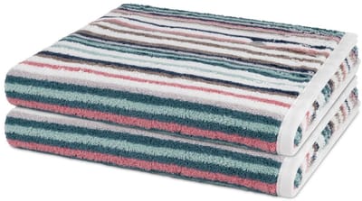 Ross Sonstiges 2 X douchehanddoek in set 2 pack Vita
