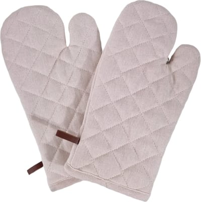 Picnic Ovenwanten set van 2 stuks 100% katoen | Richmond Potpourri | Ovenhandschoen Rose | 15x32cm