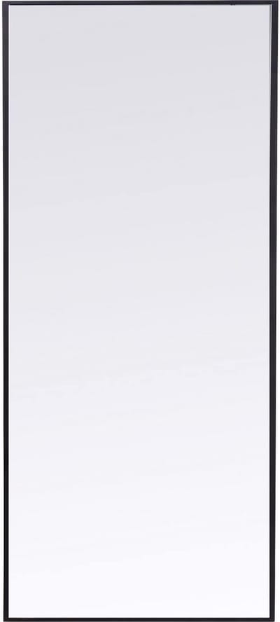 Spiegel 180 x 60 x 2,5 cm - Modern Design - Glas - Zwart - Geschikt voor binnen en buiten gebruik