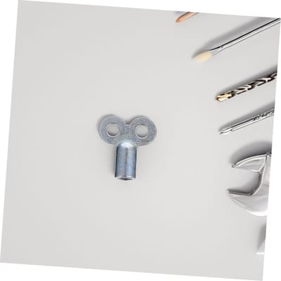 Radiator Ontluchtingssleutel - Ventielsleutel - Verwarming Ontluchten - Verbeterde Warmteafgifte - 20 Stuks - Zilverkleurig