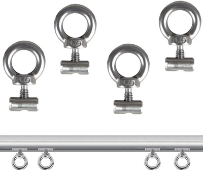Dailygoods- Voortentstopper Roestvrij Staal 304 - Luifelrails Stopper