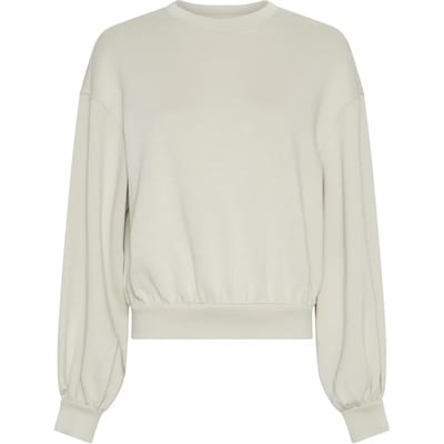 MSCH Copenhagen Mschbrionna Ima Q Sweatshirt Truien & vesten Dames - Sweater - Hoodie - Vest- Beige - Maat M/L