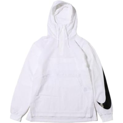 Nike Swoosh Groot Logo Pullover Hoodie Heren Tops Wit AA5010-100 XXL white
