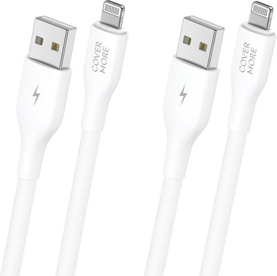 Usb naar Lightning kabel - Oplaadkabel geschikt voor iPhone, iPad en AirPods - 2 stuks - 1m - Wit