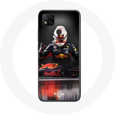 Xiaomi Redmi 9C Case Formule 1 Max Verstappen F1 Bestuurder Red Bull RB15