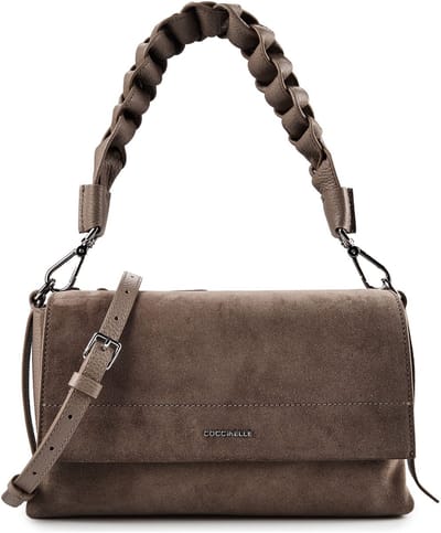 COCCINELLE Leren schoudertas Boheme Shoulder Bag Suede Leather / Grained Lea. Warm Ta / Warm Ta Taupe