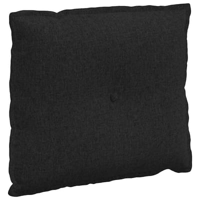 vidaXL - Rugkussen - Zwart - 200 - x - 19 - x - 50 - cm - Stof