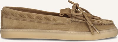 AYANA Silk-27 Mocassins Dames - Instappers - Camel - Maat 37