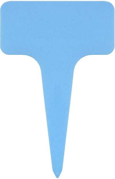 CombiCraft steeketiketten met bordje 60x96mm licht blauw - per 100 stuks