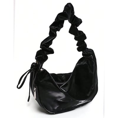 Sac Nuage Sac d'Été pour Femmes Sac Bandoulière Grande Capacité Sac Ravioli Sac à Bandoulière Souple black multicolore