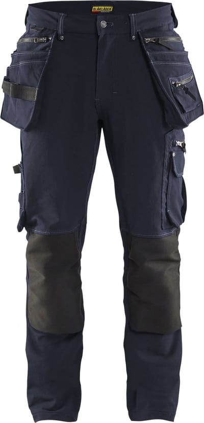 Blåkläder X1900 Werkbroek 4-weg Stretch 1998 - marineblauw - maat 48 (M)