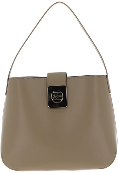 LACOSTE Schoudertas Amelia Hobo Bag Viennois Beige