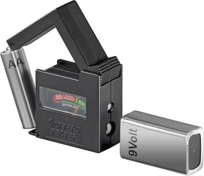 Goobay 54020 vermogen / batterij tester Zwart