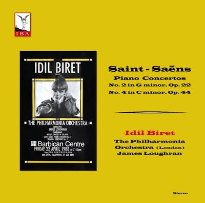 Idil Biret, Philharmonia Orchestra, James Loughran - Saint-Saëns: Piano Concertos Nos. 2 & 4 (LP)
