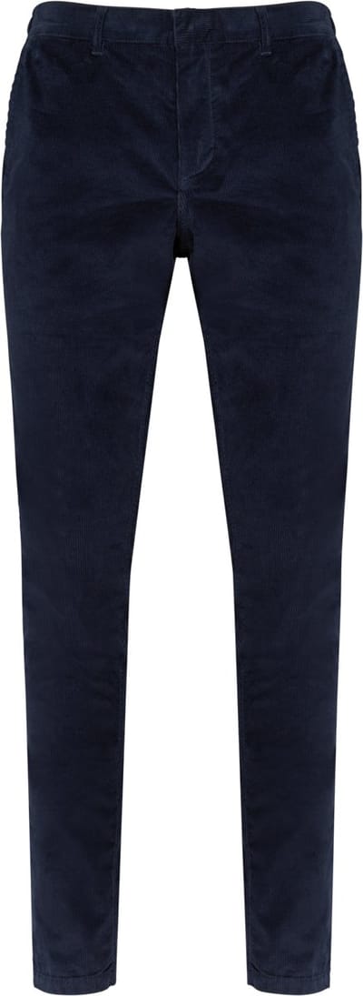 Spasso Ecologische herenbroek in ribfluweel SP743 - Navy Blue - 44 NL (38 FR)