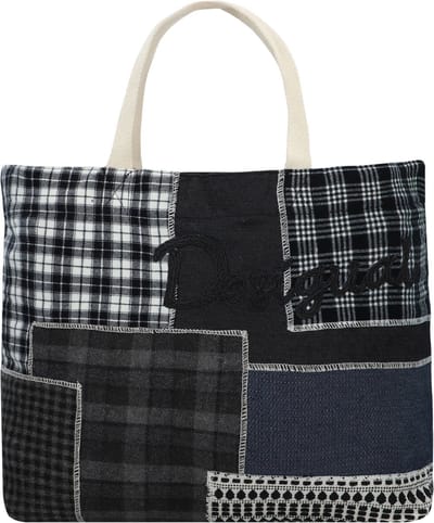 Desigual Schoudertas Accessories Shopping Bag Black Veelkleurig