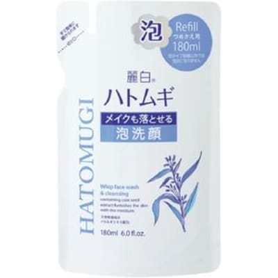 KUMANO COSME - Reihaku Hatomugi Whip Face Wash & Cleansing 180ml Refill