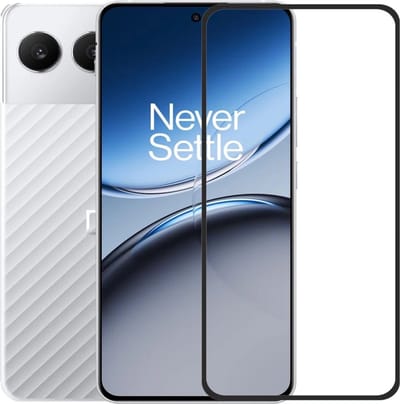 Full Cover Full Glue Glass Screen Protector for OnePlus Nord 4 / Nord 3 _ Black Edge