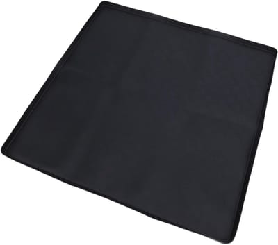 Koelkast Lekbak - Apparaatmat - Vloer Beschermen - Verhoogde Randen - 50x50cm - Zwart