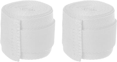 Binnenhandschoenen Boksen - Polsbanden Vechtsport - Training Bescherming - Ademend Katoen Nylon - 15x10x4 cm - Wit