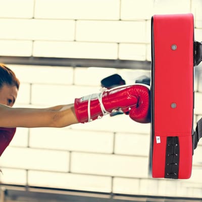 Taekwondo Kicking Pad van PU Leer en Gevoerde Katoen voor Kickboxing en Thai Boxing Training