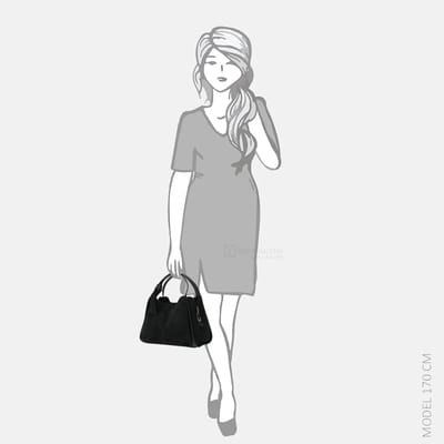 Charm London Knott handtas S zwart