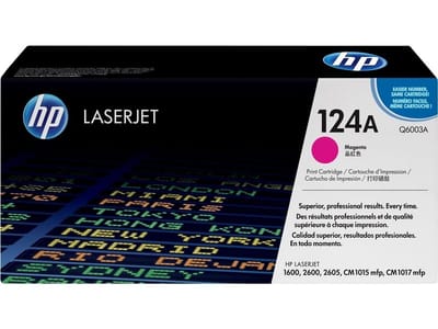 HP 124A - Tonercartridge - Origineel - Standaard Capaciteit - Magenta