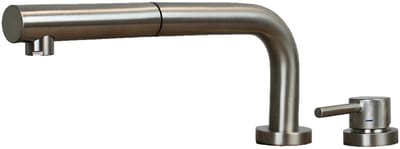 Nobili Aquerelli 93500 keukenkraan, RVS-look