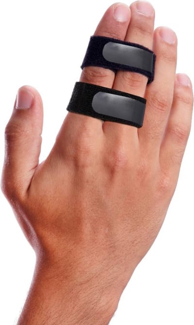 Mövibrace Vinger- en Teenbanden - Buddy Loops - Verstelbaar - 2 Stuks