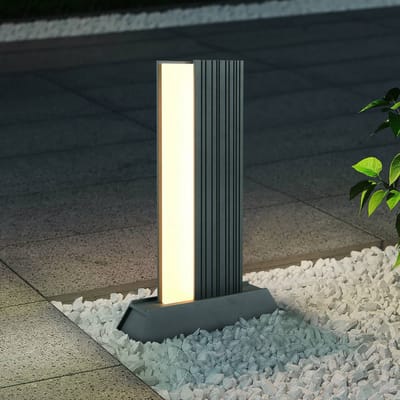 Trio Lighting LED tuinpadverlichting MARIZA, hoogte 50 cm, antraciet, metaal, IP65