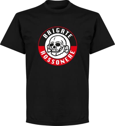 Brigate Rossonere T-shirt - Zwart - XS