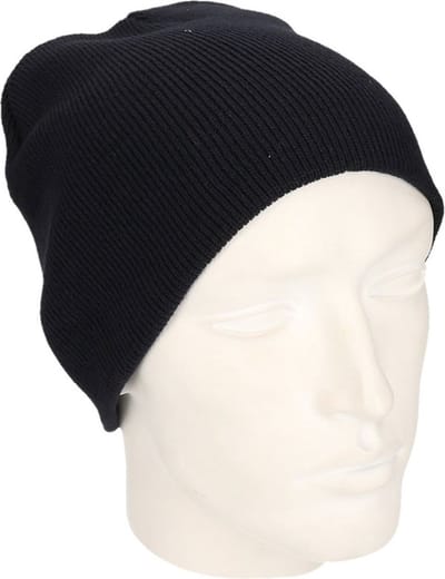 Gekleurde basic muts navy voor heren