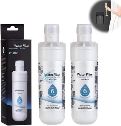 Vervangend waterfilter koelkast - geschikt voor LT1000P/PC/PCS, MDJ64844601, ADQ74793501, ADQ7479350 - 2 stuks